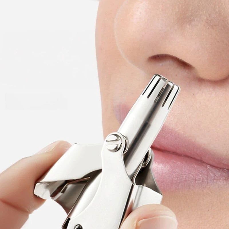 Mens Nose Hair Trimmer -2026 New Professional Painless Nose Hair Trimming Tool Manual Operation No Allergy No Need
