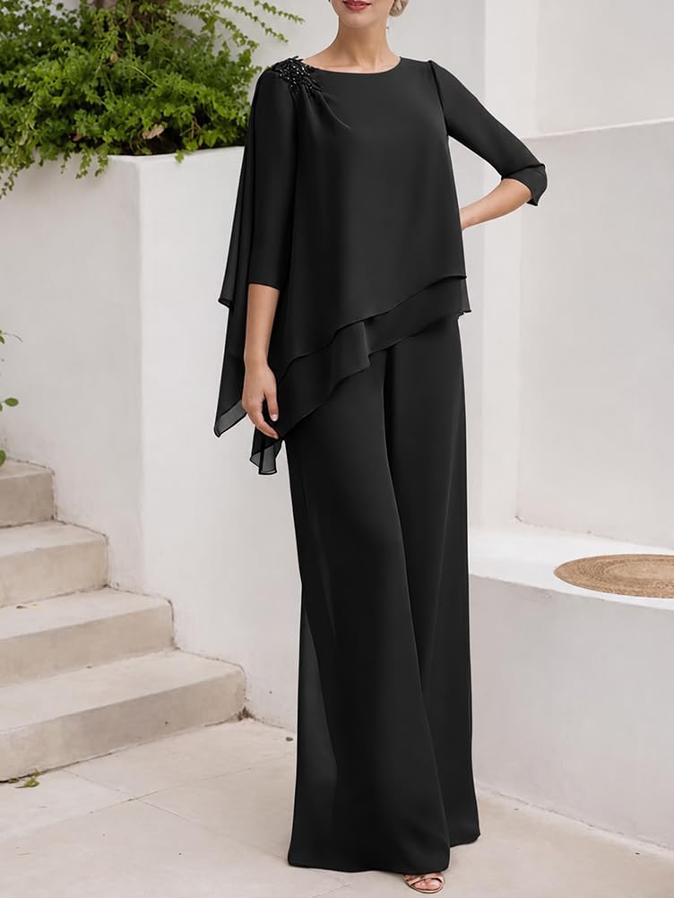 shownicer Ensemble Femme Chic Et Elegant 2 Pièces Tailleurs Pantalons