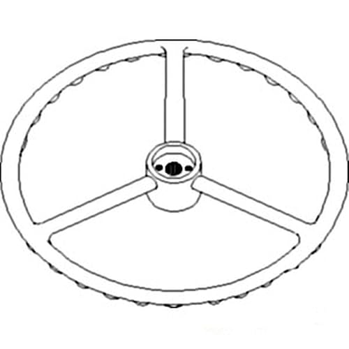 Miniatura 4 de Un nuevo volante para John Deere 1010, 2010, 2510, 3010, 3020, 4010, 4020, 4320, 4520, 4620, 5010, 5020, 6030, 7020, 7030, 7520