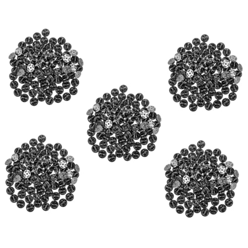 ARTIBETTER 5sets Locking Pin Backs Set Small Lightweight Replacement Backs for DIY Crafting Brooch Clutch Professional Pin Needles 100pcs*5