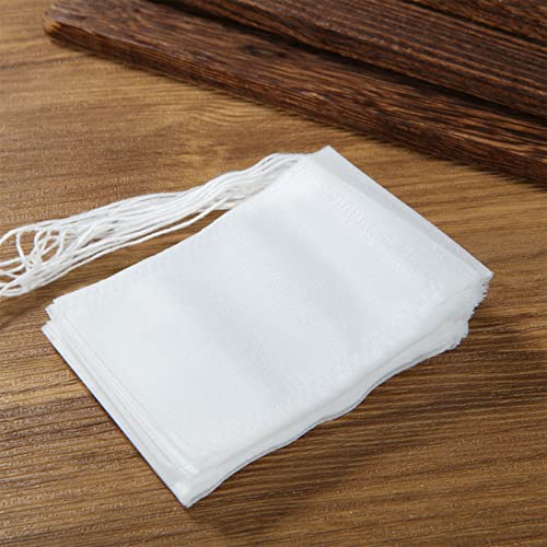 MIVIDE 1000PCS 7x9CM Reusable Tea Bags for Loose Tea, Disposable Filter Bags, Muslin Bags, Cooking Spice Bags, Mesh Storage Bags - Image 5
