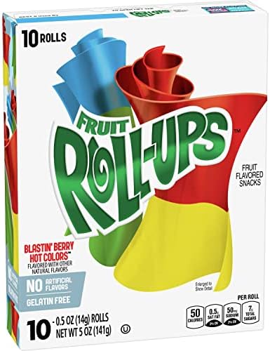 Betty Crocker Fruit Roll Ups, Blastinberry, 141g
