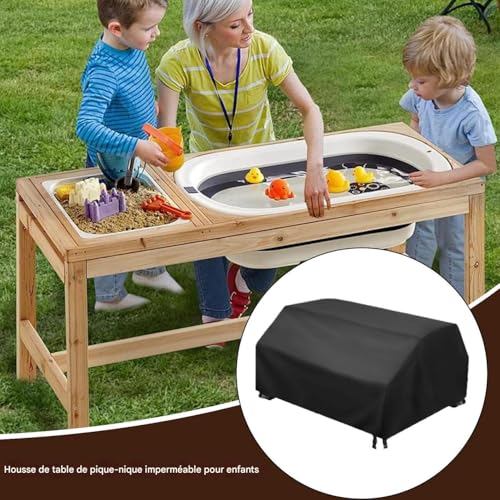 Housse de table d'eau et sable de jardin bâche de protection extérieure - 4