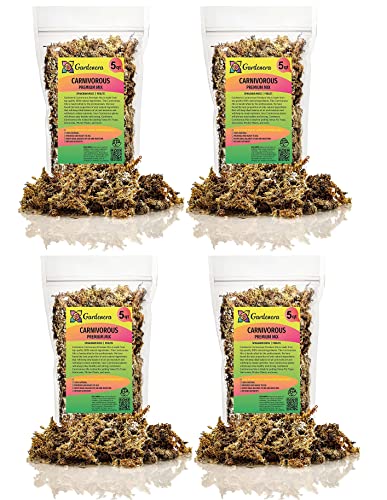 Gardenera Sphagnum Moss Potting Mix for Carnivorous Plants