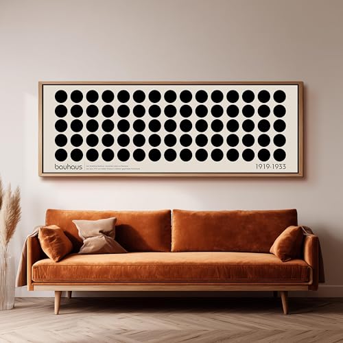 Impression Bauhaus horizontale déco murale rétro cadre 70x210 cm - 3