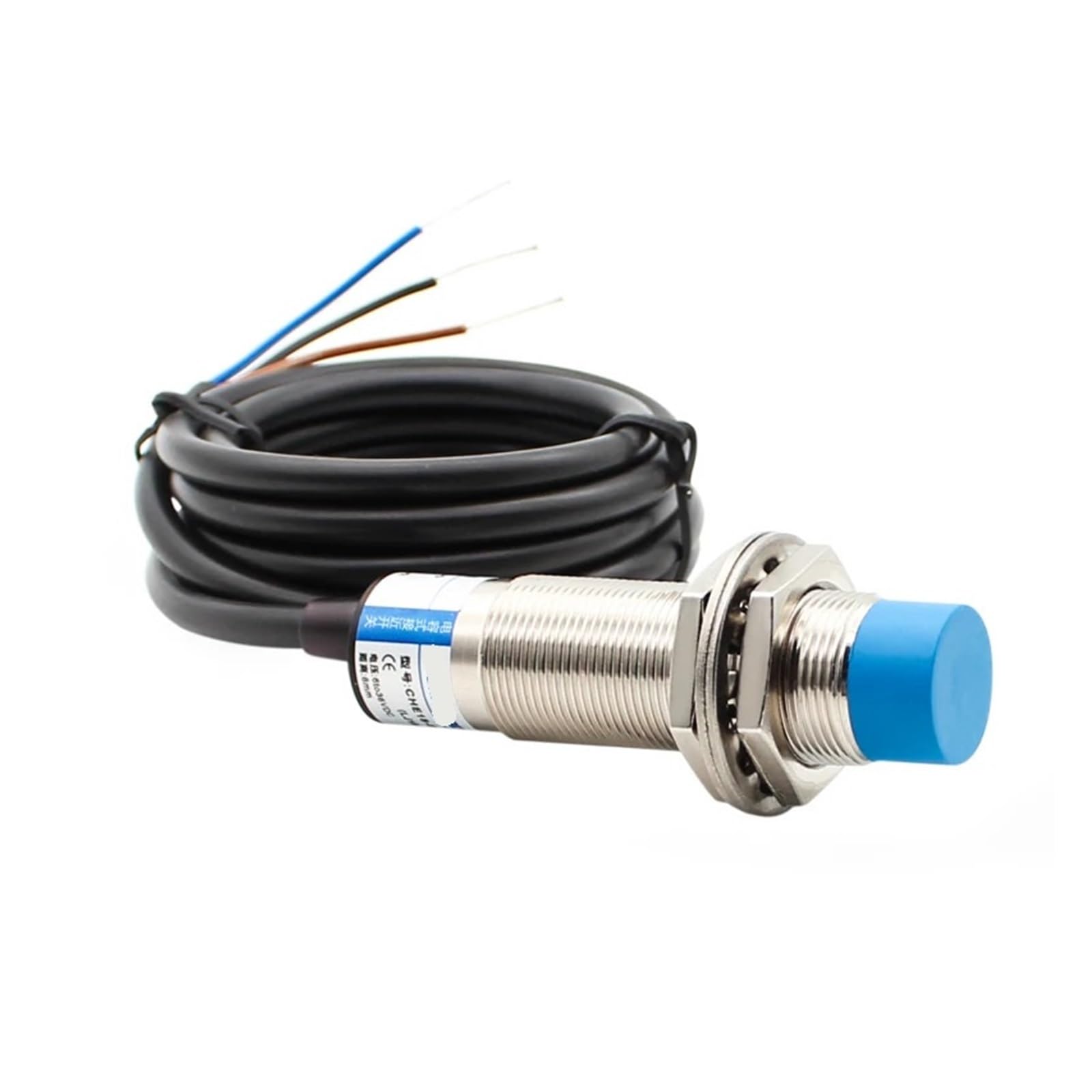 Pxqchavln Dc Three Wire Npn Nc 18A3 Dc 6-36V Three-Wire 10Mm Sensing Distance Capacitive Proximity Switch Sensor(Dc Three Wire Npn Nc)