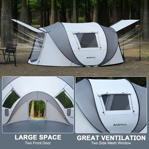 Carpa Pop Up para Camping, 6 Personas, Impermeable PU4500mm miniatura 6