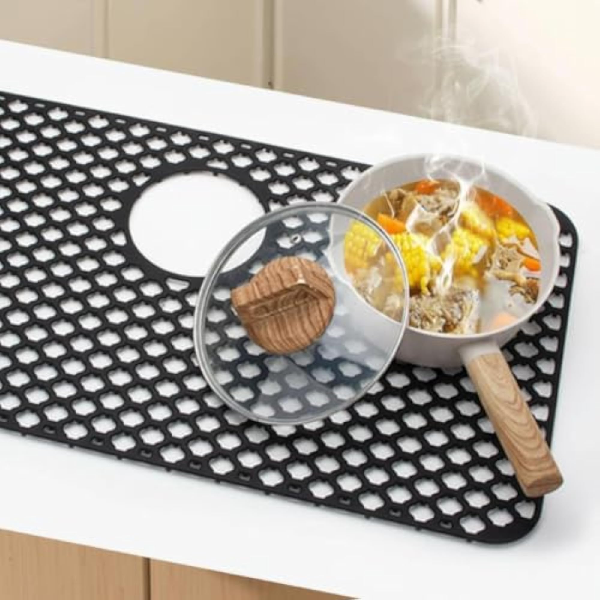 Kitchen Sink Protector Non-Slip Silicone Accessory