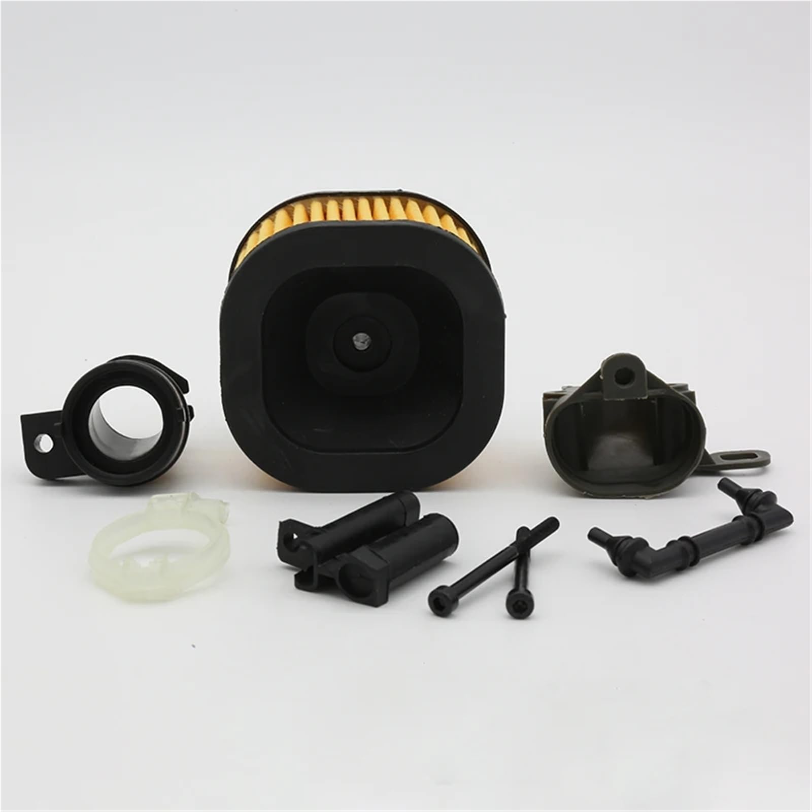 Kit de ojales for soporte de base de montaje de tubo de colector de admisión de filtro de aire, compatible con motosierra de gasolina H-u-s-q-v-a-r-n=A 371 y 372.
