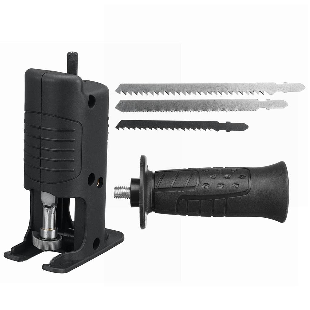 MLD JS_K1 Reciprocating Saw Adapter Electric Drill Modified Saw Attachment Electric Drill To Reciprocating Saw Converter With Replacement Cutting Tool For Wood/Pvc(Drill to Jig Converter) (B09TFRD9JG) Amazon Price History, Amazon Price Tracker