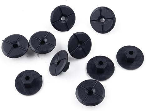 beler 10pcs K90 Self Threading Plastic Nut Fit for Mercedes-Benz W201 W124 190D 260E 2019900050