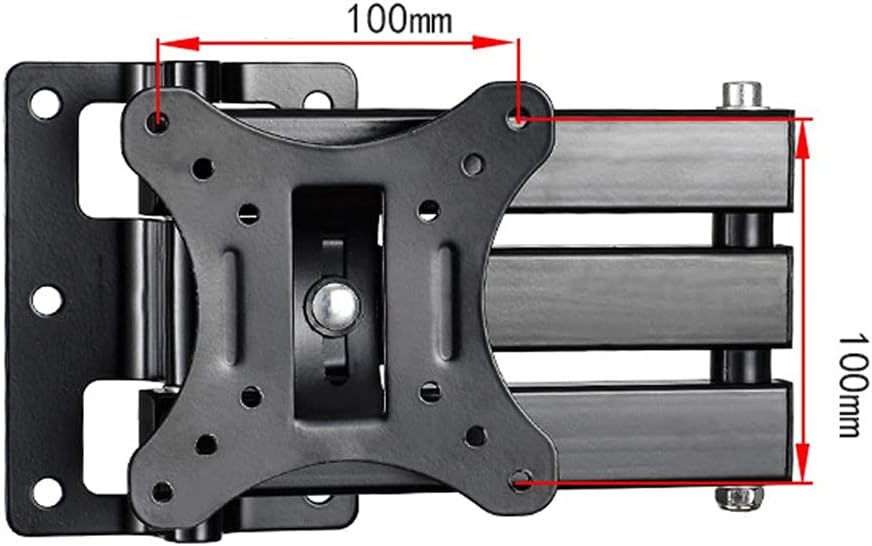 Universal Tv Bracket Reduce Glare Living Room Bedroom 14-37 Inch Adjustable Angle Home Steel Plate Hanging Wall Mount Stable