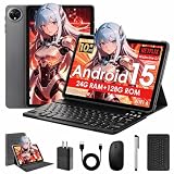 Android 15 Tablet, 10 Inch Tablet with Octa-Core T7250 Processor