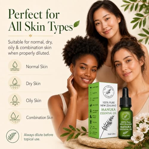 100% Pure New Zealand Manuka Oil Organic Essential Oil, Toenail Treatment, Skin Care - image 2