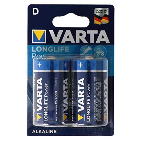 VARTA Alkaline D Cells - Pack of Two Cover