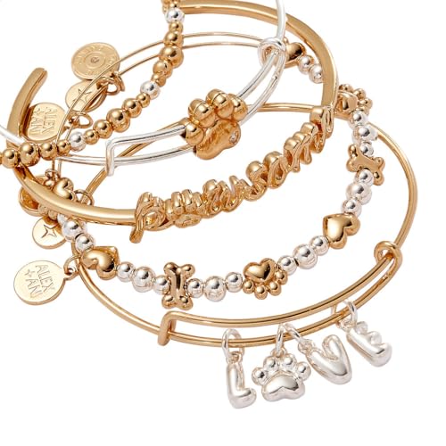 Alex and Ani Puppy Love Bangles, Set of 52