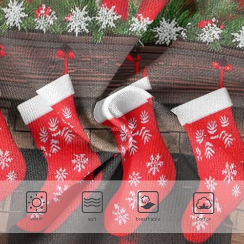 Cotton Toddler Underwear Floral Christmas Fireplace Girl Panties Cute Cartoon Briefs Girls Undies 2t3