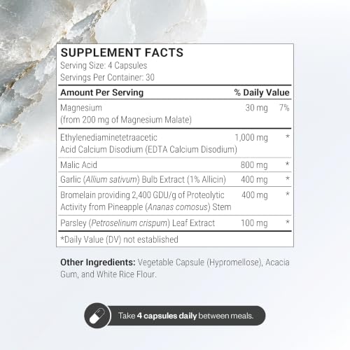 Supersmart Cardio Clear Garlic EDTA