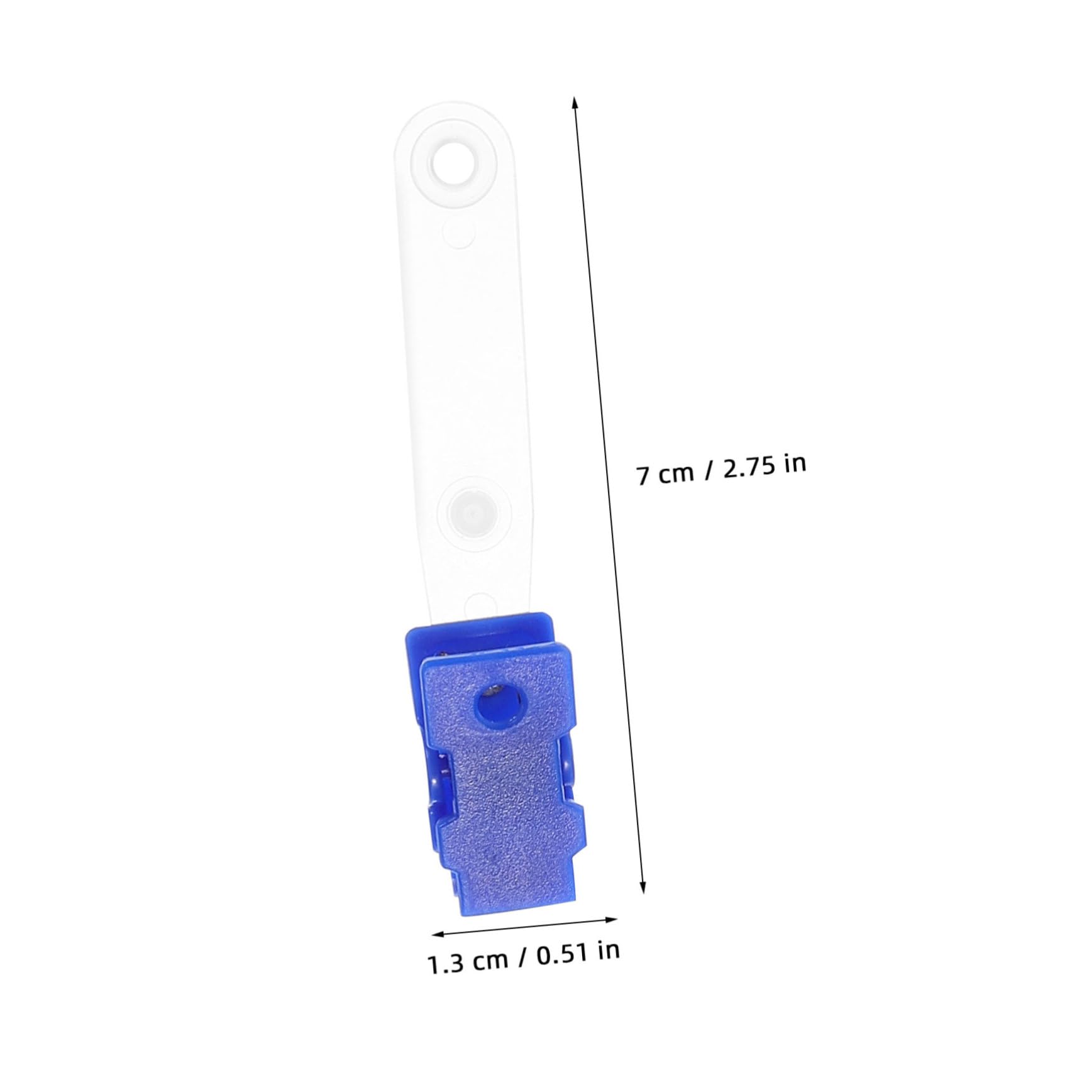 DOITOOL 5 Set Clip Per Badge Con Cinturini Trasparenti Portabadge Leggeri E Pratici Per Tesserini E Carte Identificative Facili Trasportare E Utilizzare E Conferenze 100 Pezzi * 5