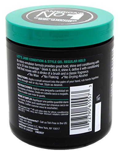 Let's Jam Condition & Shine Gel Regular Hold 14 Ounce Jar (Pack of 6) image 4