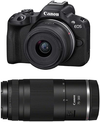 CANON EOS R50 + RF-S 18-45mm f/4.5-6.3 IS STM + RF 75-300…