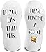 If You Can Read This Bring Me A Scotch Funny Novelty Funky Crew Socks Men Women Christmas Gifts Slipper Socks