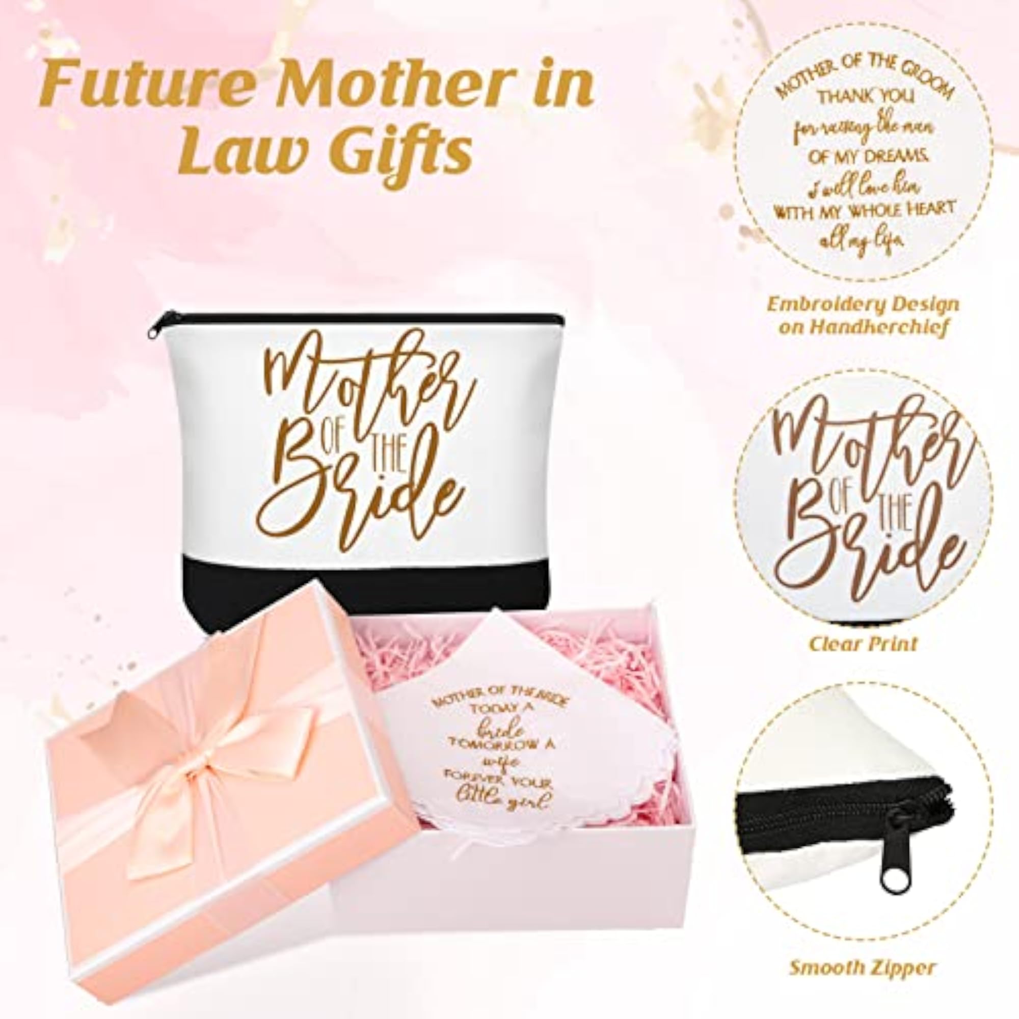 8 Pcs Mother of The Bride Gifts Set