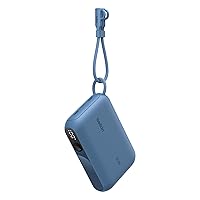 Belkin Power Bank 10000 mAh, Caricabatterie Portatile USB-C sottile
