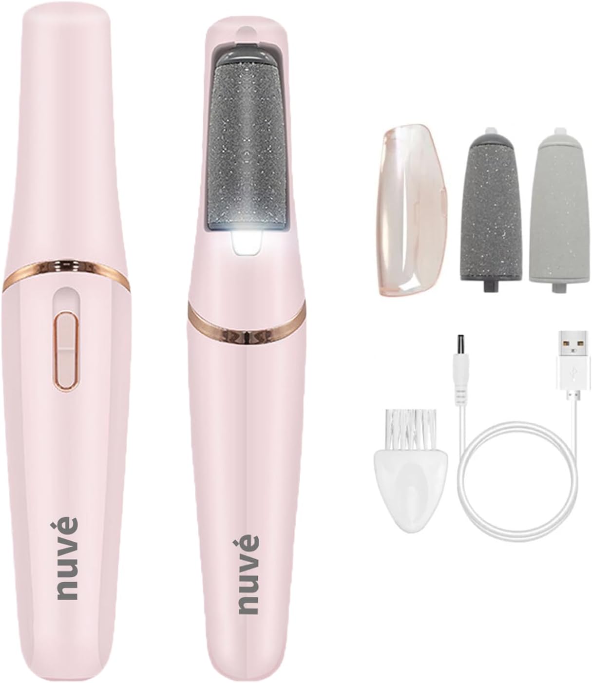 Generic Nuve Smooth Pedicure Wand, Electric Foot Callus