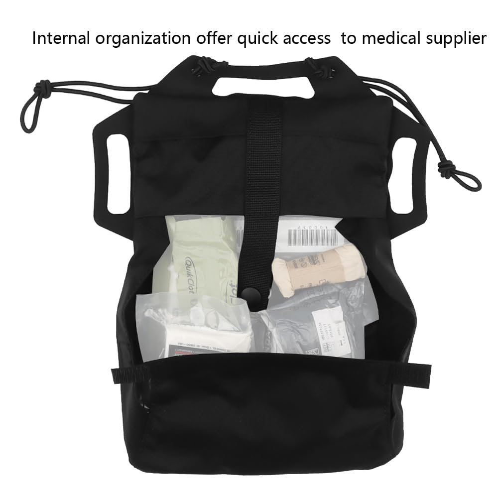 Bolsa táctica IFAK, sistema de dos piezas, kit de primeros auxilios, bolsas médicas, bolsa de supervivencia de emergencia