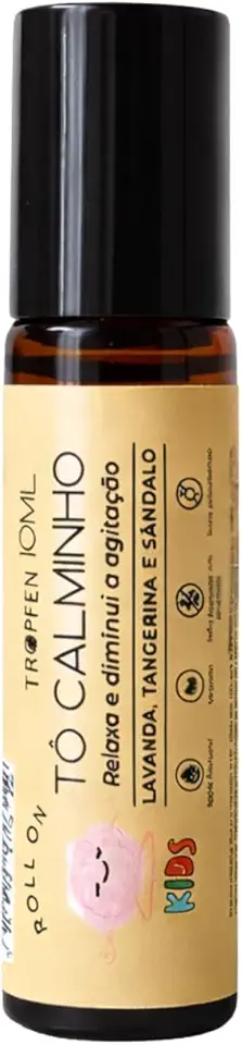 Aromaterapia Infantil Tô Calminho Bebê Roll On de Blend Óleos Essenciais Tropfen 10 mL