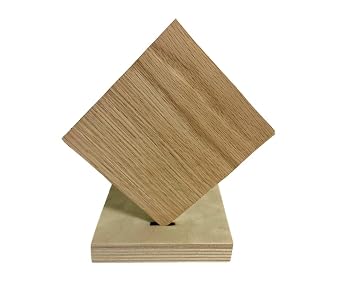 Red Oak PSA Wood Veneer with 3M Adhesive Backing Red Oak, 12" x 12"