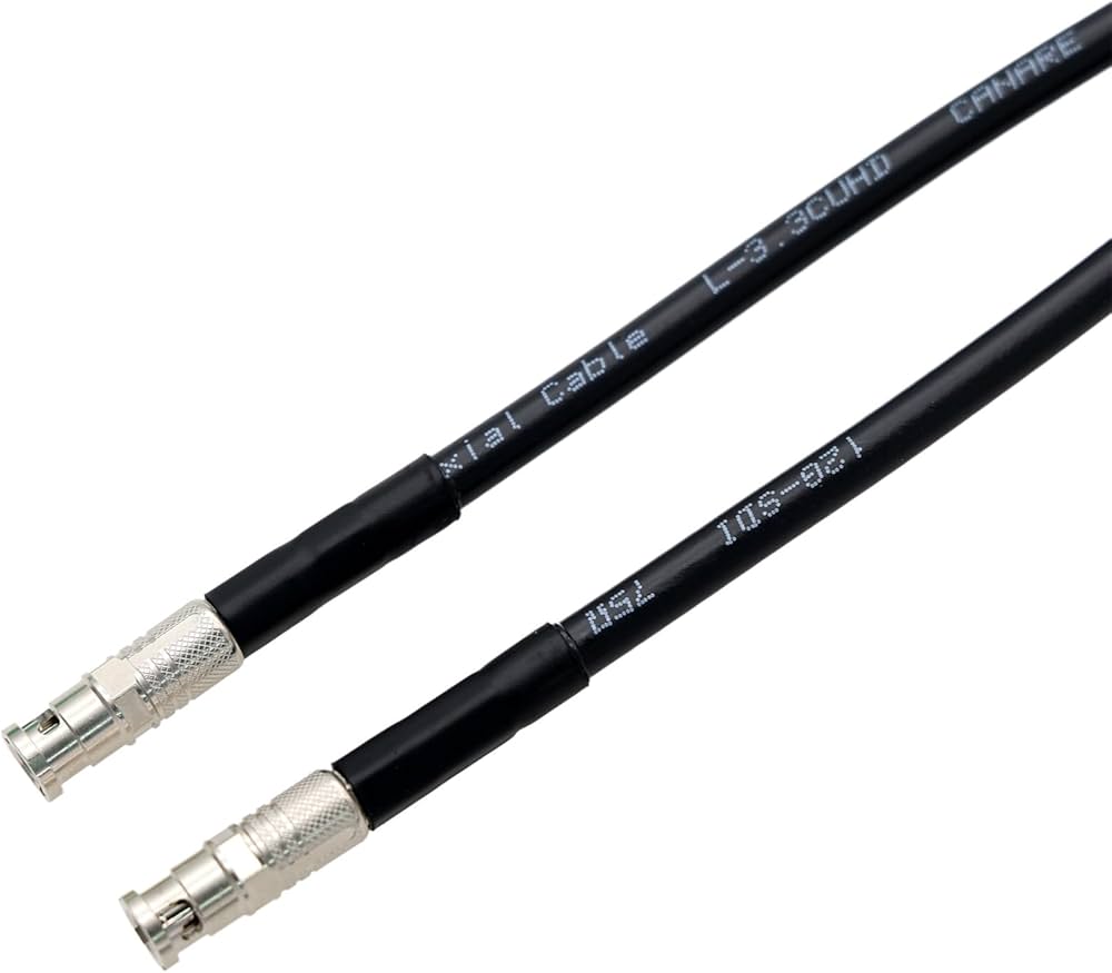 Amazon | HangTon UHD 4K 12G SDIケーブル 高密度マイクロBNC - HD BNC