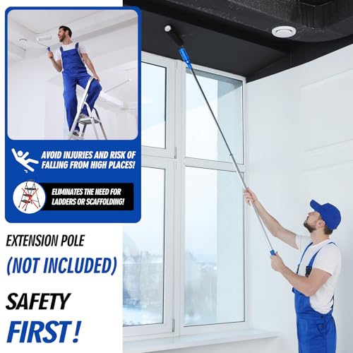 Rallonge de pinceau multi-angle WILLBOND pour peindre les plafonds et angles