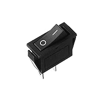 Vista 3 de 5 piezas de interruptor basculante para barco con cierre rápido ENCENDIDO/APAGADO, 2 pines, 12V, 250V/15A, 125V/20A, interruptor basculante