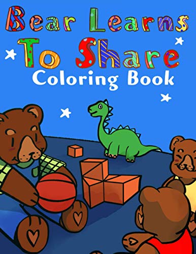 Image of Bear Learns to Share Coloring Book