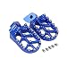 Produktbild AnXin Fußrasten Fußrasten Fußrasten Fußpedalauflagen CNC MX Für Husqvarna CR SM WR SMS WRE TC TE TXC TXCI SMR Motorrad Blau