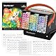 Shuttle Art Alkoholmarker Set mit 100 Farben und Blender