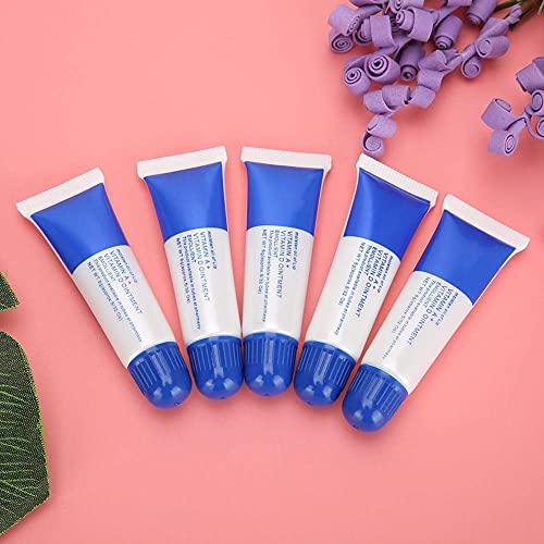 5Pcs/Set Tattoo Aftercare Ointments, Permanent Anti-Scarring Tattoo Repair Gel, Tattoo Nursing Repair Gel A&D Anti-Scar Tattoo Aftercare Cream For Eyebrow Lips (Blue) #TOP3