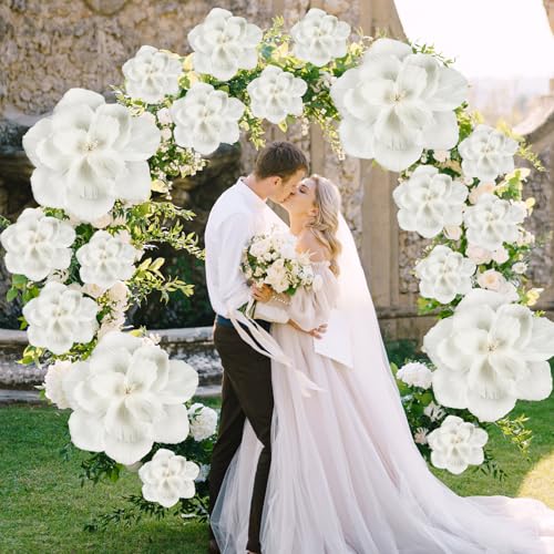 VAIPI Giant White Paper Flowers