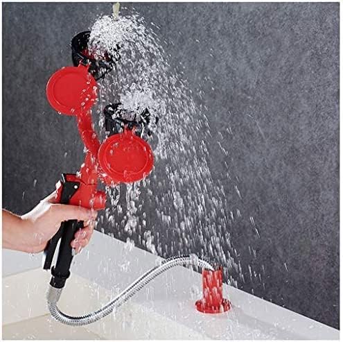 Double Eye Shower For Emergency Copper Faucet, Ergonomic Hand Grip, Hand Shower With Signage And Hose,A,Collector88