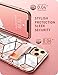i-Blason Cosmo Wallet Slim Designer Wallet Case for Apple iPhone 11 Pro (2019), 5.8 Inch (Marble)