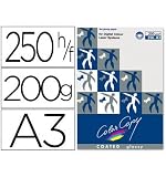 Papel para impresoras y fotocopiadoras láser Color Copy A3 de 200 grs. glossy
