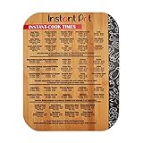 Instant Pot 5252280 Official 11x14 Bamboo Cutting Board with Cook Times, 11x14-inch, Brown