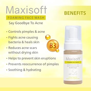LOGY Anti Acne & Anti Pimple Foaming Face Wash (100 ml) | with Salicylic Acid 1.2% & Tea Tree Oil | Oil Free Salicylic Acid Face Wash | Paraben Free | Soap Free (100 ml - Pack of 2)