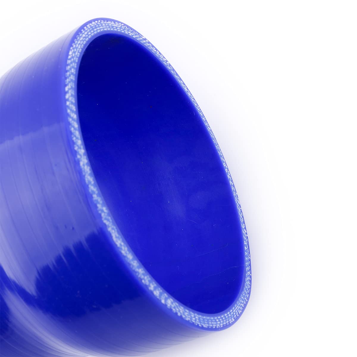 LUXERAD, Courbe En T Du Tuyau En Silicone, Pantalon Du Coupleur ID 60 Mm, Bec ID 25 Mm, Longueur 140 Mm, 3 Couches, Tuyau D'embrayage, Refroidisseur Intermédiaire, Tuyau D'aspiration (60-T25, Bleu