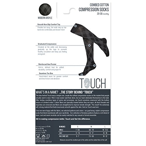 Image of 20-30 mmHg Cotton Socks for Women