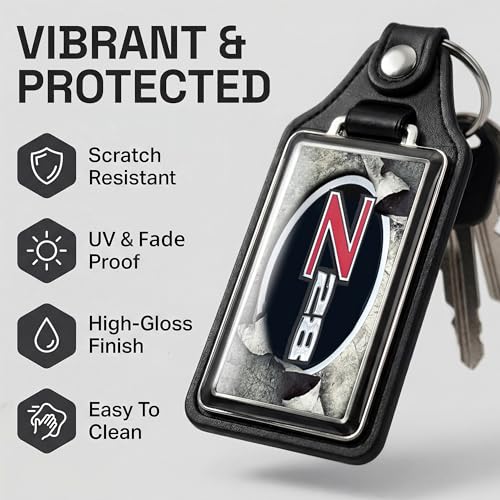 Image of Brotherhood Car Key Chain for Camaro - Classic Models Keychain for Men and Women Gift Key Ring - -