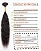 Super Wave Human Braiding Hair-Wet And Wavy Bundles Human Hair for Boho Braids,100% Top Grade Unprocessed Brazilian Virgin Hair Extensions(16 Inch-5 Bundles,Natural Black)