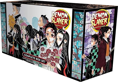 DEMONSLAYER VOLUMES 1-23 (Demon Slayer: Kimetsu no Yaiba) (Medium Quality)